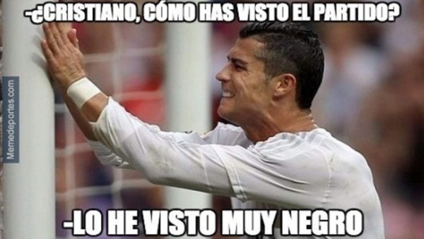 ¿Es esto lo peor que le podía pasar a Cristiano Ronaldo? Tremendos memes en su contra