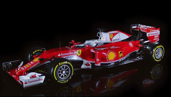 Así es el nuevo Ferrari de Sebastian Vettel para 2016
