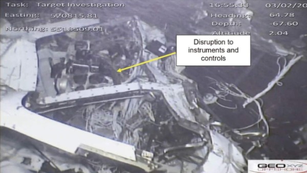 Caso Emiliano Sala: Revelan nuevas fotos de cómo quedó la aeronave del argentino bajó el mar&nbsp;&nbsp;