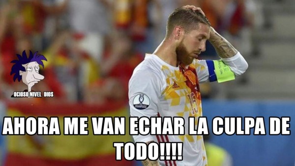 ¡No perdonan! Piqué protagoniza los memes tras la eliminación de España