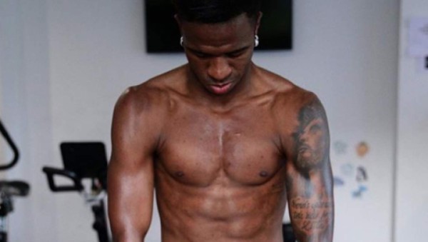 Vinicus copia y se transforma: La increíble rutina de entrenamiento del brasileño a lo Cristiano Ronaldo