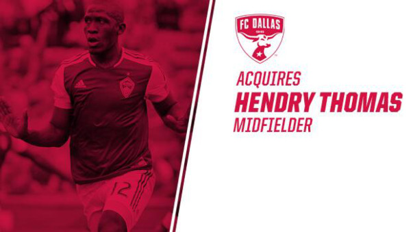El FC Dallas contrata a Hendry Thomas