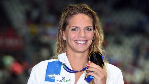 Yuliya Efimova, la sensual nadadora rusa que se proclamó campeona mundial