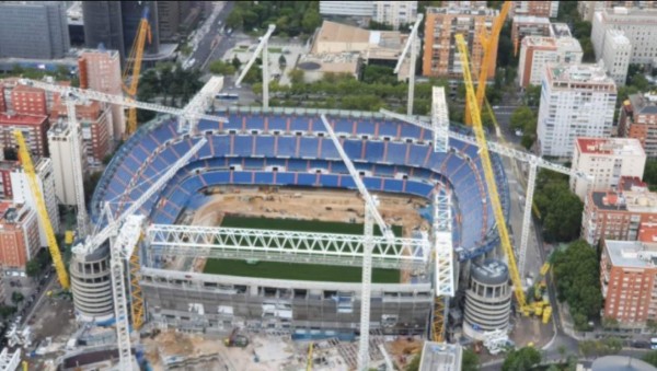 Real Madrid publica nuevas imágenes de la transformación radical del Santiago Bernabéu