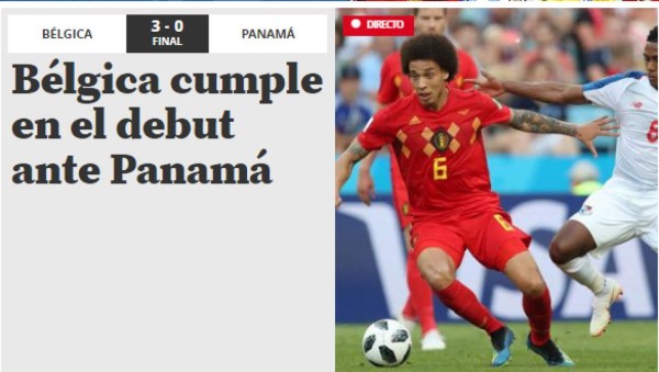 ''Es una de las peores del Mundial'', así reacciona la prensa tras el debut de Panamá en Rusia 2018