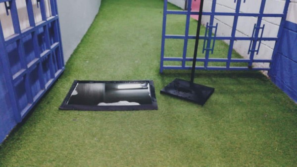 ¡Sanitización y operativos! Las imágenes previo al Motagua-Comunicaciones por Liga Concacaf