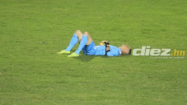 Las dolorosas imágenes de los jugadores de Motagua tras perder la final ante Saprissa