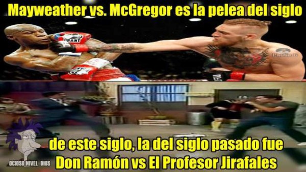 Neymar, protagonista en los divertidos memes de la pelea entre Mayweather y McGregor