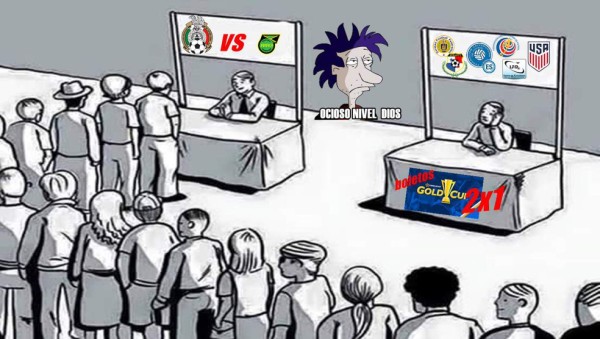 Los terribles memes del empate de México ante Jamaica en la Copa Oro