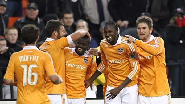 Boniek García y el Houston Dynamo .