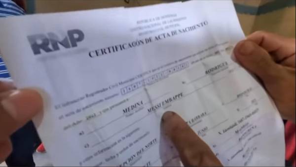 Messi Embappé, el nombre oficial de su último hijo varón.