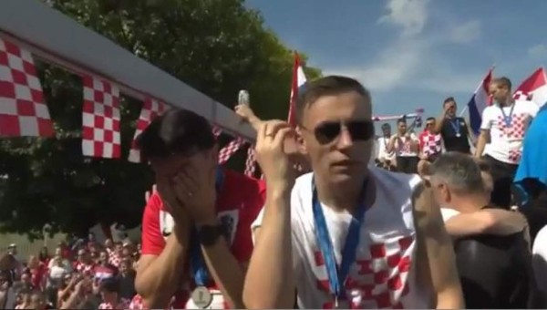 Todos los honores al subcampeón y su impresionante recibimiento en Croacia