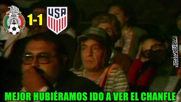 Juego de México-EEUU deja duros memes en contra de Trump y Chicharito