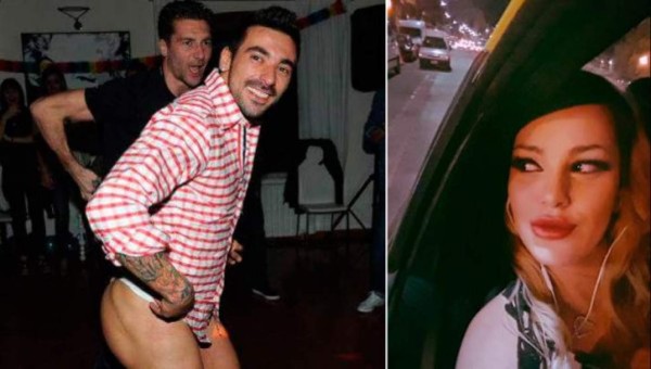 FOTOS: Modelo revela escandalosas imágenes de Ezequiel Lavezzi... ¡en tanga!