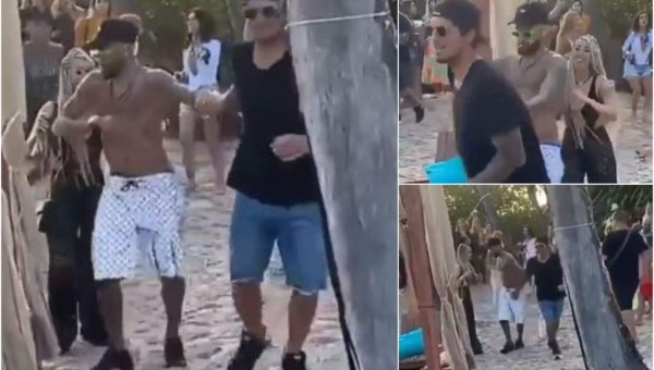La alocada fiesta de año nuevo de Neymar en Brasil donde estuvo su supuesta y explosiva novia