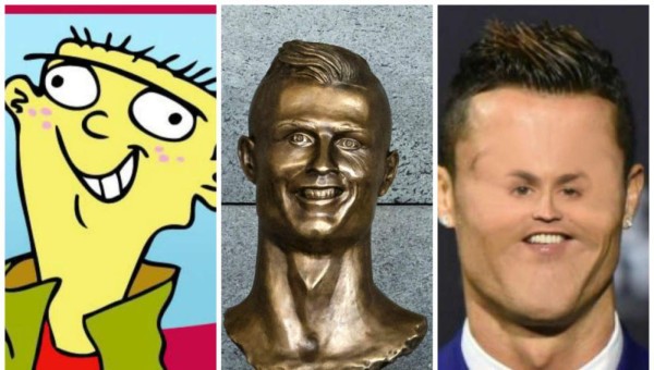 MEMES: Estatua de Cristiano en aeropuerto desata burlas en todo el mundo