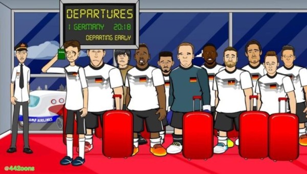 MEMES: Hacen pedazos a Alemania por su eliminación del Mundial de Rusia