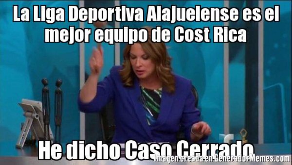 Los graciosos memes que dejó el clásico de Costa Rica