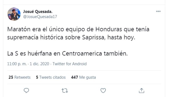 'Monstruo solo uno', lo que dicen los medios y periodistas después del Saprissa-Marathón