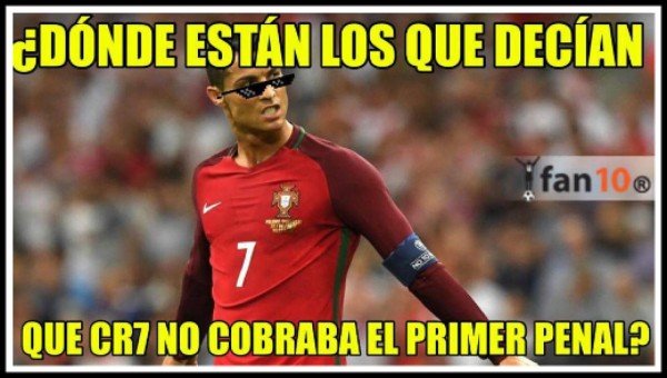 ¡No perdonan! Cristiano anota de penal y los memes se vuelcan contra él