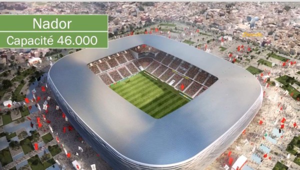 Los estadios que proponía Marruecos para el Mundial de 2026