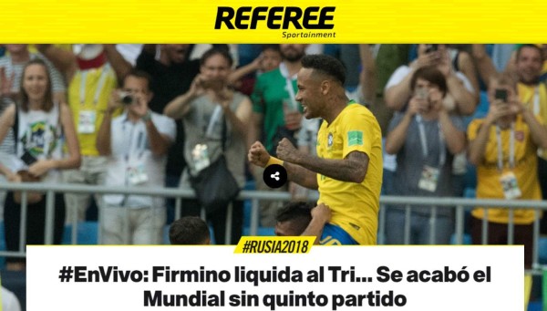 Así reaccionó la prensa mexicana tras la eliminación del Mundial: 'Sigan soñando con el quinto'