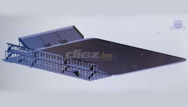 ¡Una joya! Así avanzan los trabajos del estadio del Parrillas One