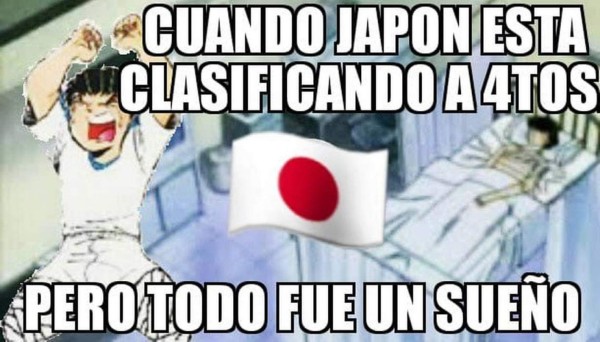 Los divertidos memes que dejó la eliminación de Japón a manos de Bélgica