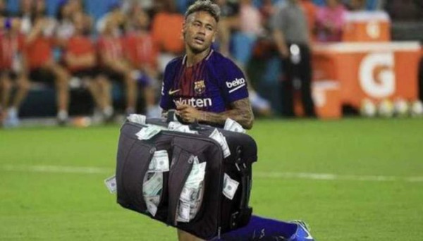 Neymar y su padre, atacados con duros memes tras su decisión de no seguir en Barcelona