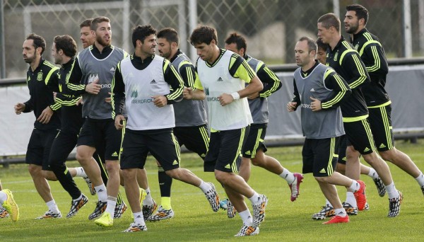 España ya entrenó en suelo brasileño