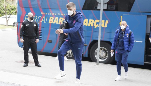 Messi con fiel acompañante y los dos regresos: Así fue la llegada de Barcelona a Madrid para el Clásico español