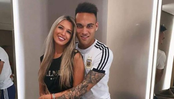 Agustina Gandolfo, la fiel acompañante en las rutinas de ejercicio de Lautaro Martínez