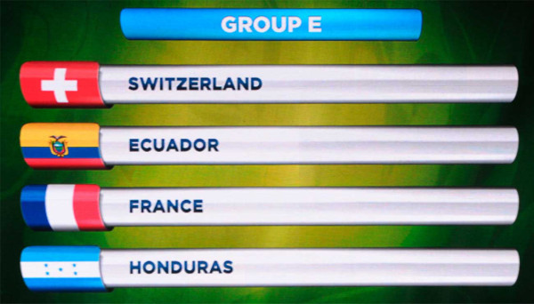 Imágenes del sorteo de la Copa Mundial Brasil 2014.