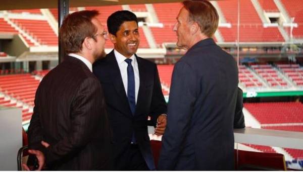 El presidente del PSG está en Madrid para acudir al acto de la ECA (la asociación europea de clubes).