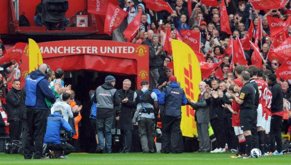 Alex Ferguson y su histórica despedida del Manchester United.