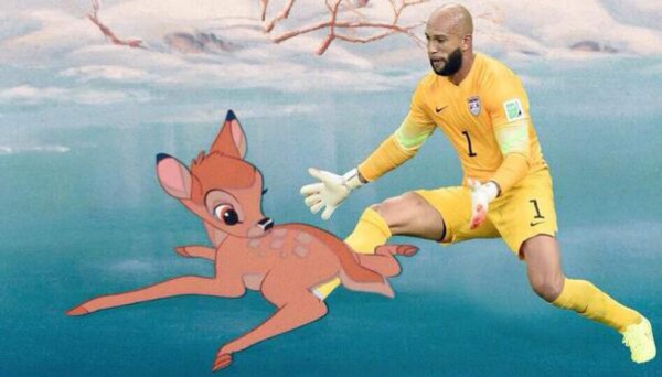 Los mejores MEMES por la brillante actuación de Tim Howard