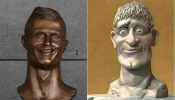 ¿CERO BURLAS AHORA? Cristiano ya tiene nuevo busto en aeropuerto de Madeira