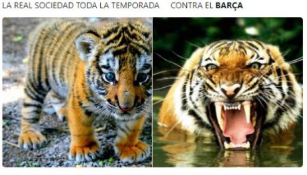 Los memes de la remontada del Barcelona ante la Real Sociedad