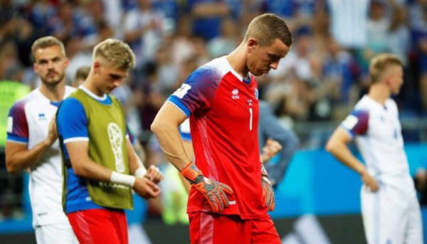 El triste adiós de los islandeses en la Copa del Mundo, Rusia 2018