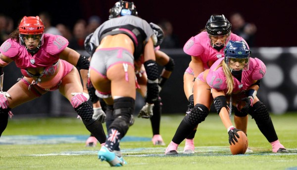 GALERÍA: Fútbol americano en lencería, la belleza que revoluciona el deporte