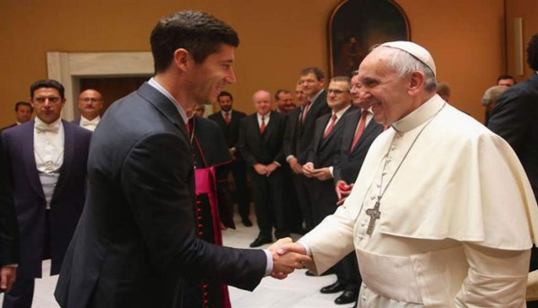 Los encuentros del Papa Francisco con estrellas del fútbol
