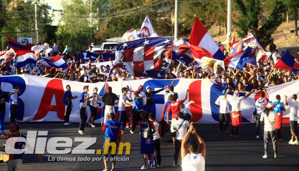Ambiente en Tegucigalpa con el Olimpia-Herediano