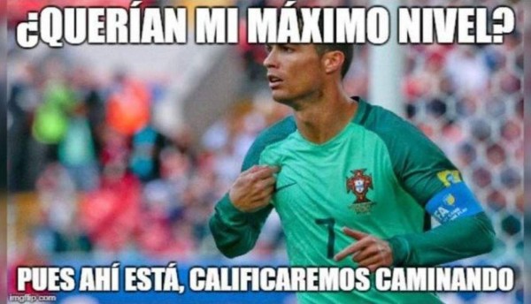 ¡No perdonan! Cristiano anota de penal y los memes se vuelcan contra él