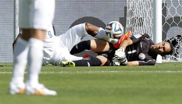 Una sorprendente Costa Rica despide a Inglaterra del mundial Brasil 2014.