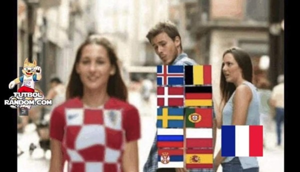 Los memes que calientan la final del Mundial 2018 entre Croacia y Francia