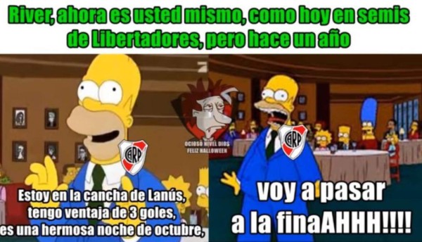 Los 'humillantes' memes que dejó el pase de River Plate a la final de la Copa Libertadores
