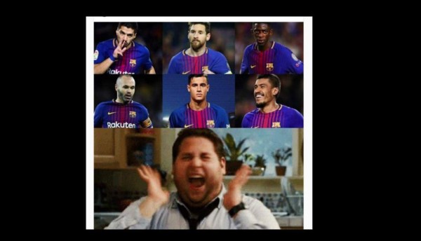 Coutinho fue presentado en el FC Barcelona y los memes no se hicieron esperar