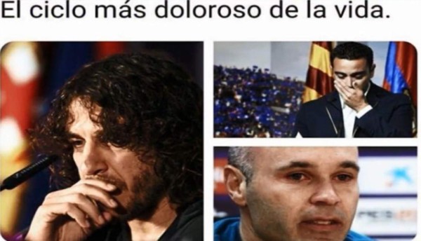 Los mejores memes de Iniesta y su adiós del Barça donde hacen pedazos a Messi