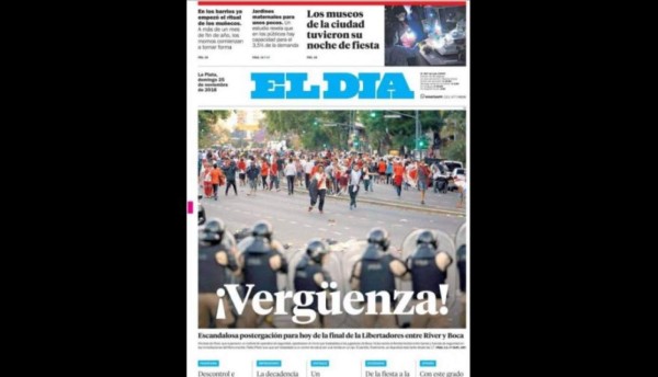 Pelotudos y la copa rota: Las portadas del escándalo del River Plate-Boca Juniors