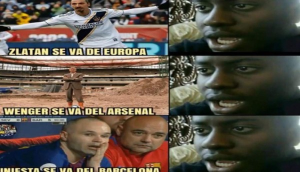 Los mejores memes de Iniesta y su adiós del Barça donde hacen pedazos a Messi